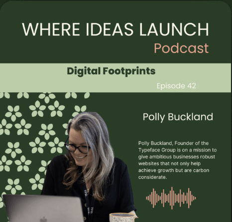 where ideas launch 'digital footprints' banner