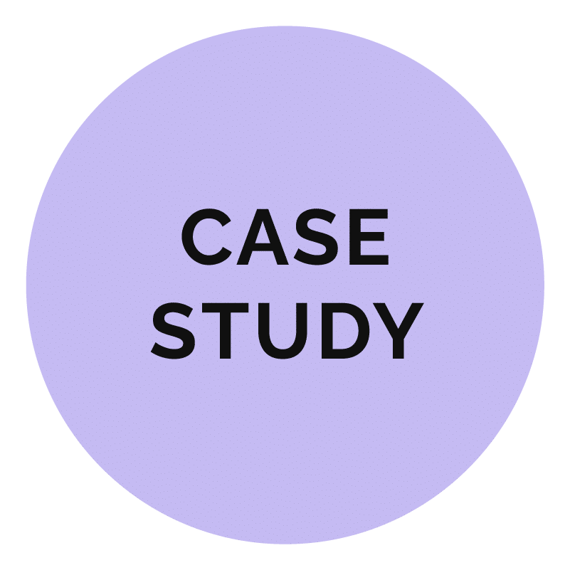 lavender case study sticker