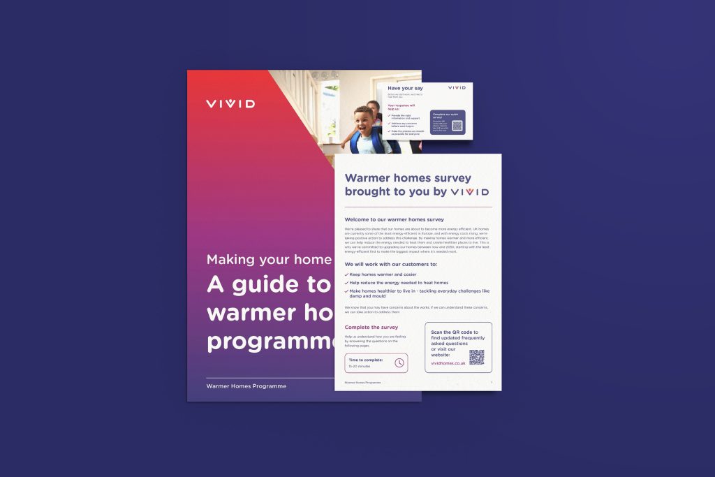 vivid booklet mockup